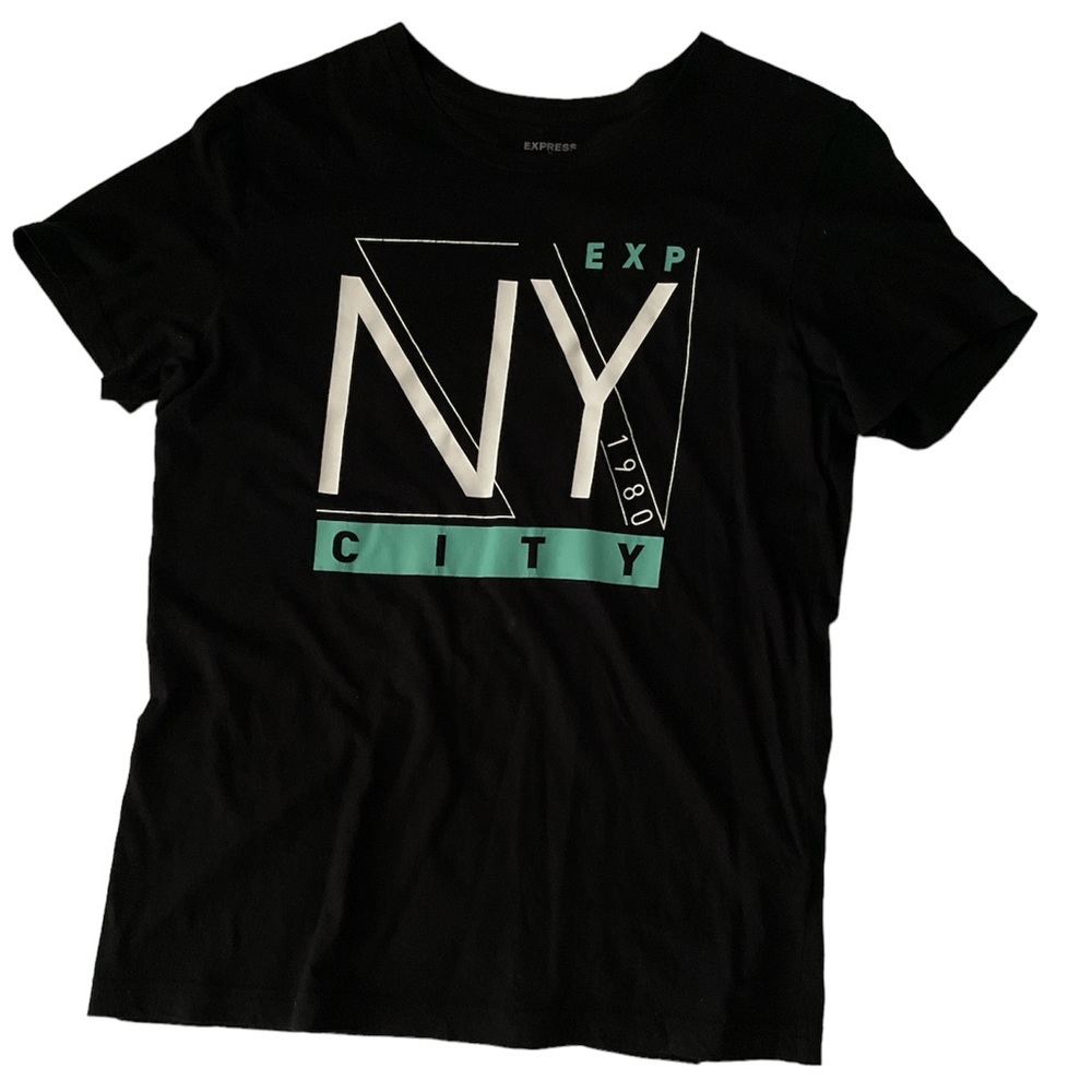 Express Men’s New York Crew Neck Short Sleeve T-shirt Shirt Sz M